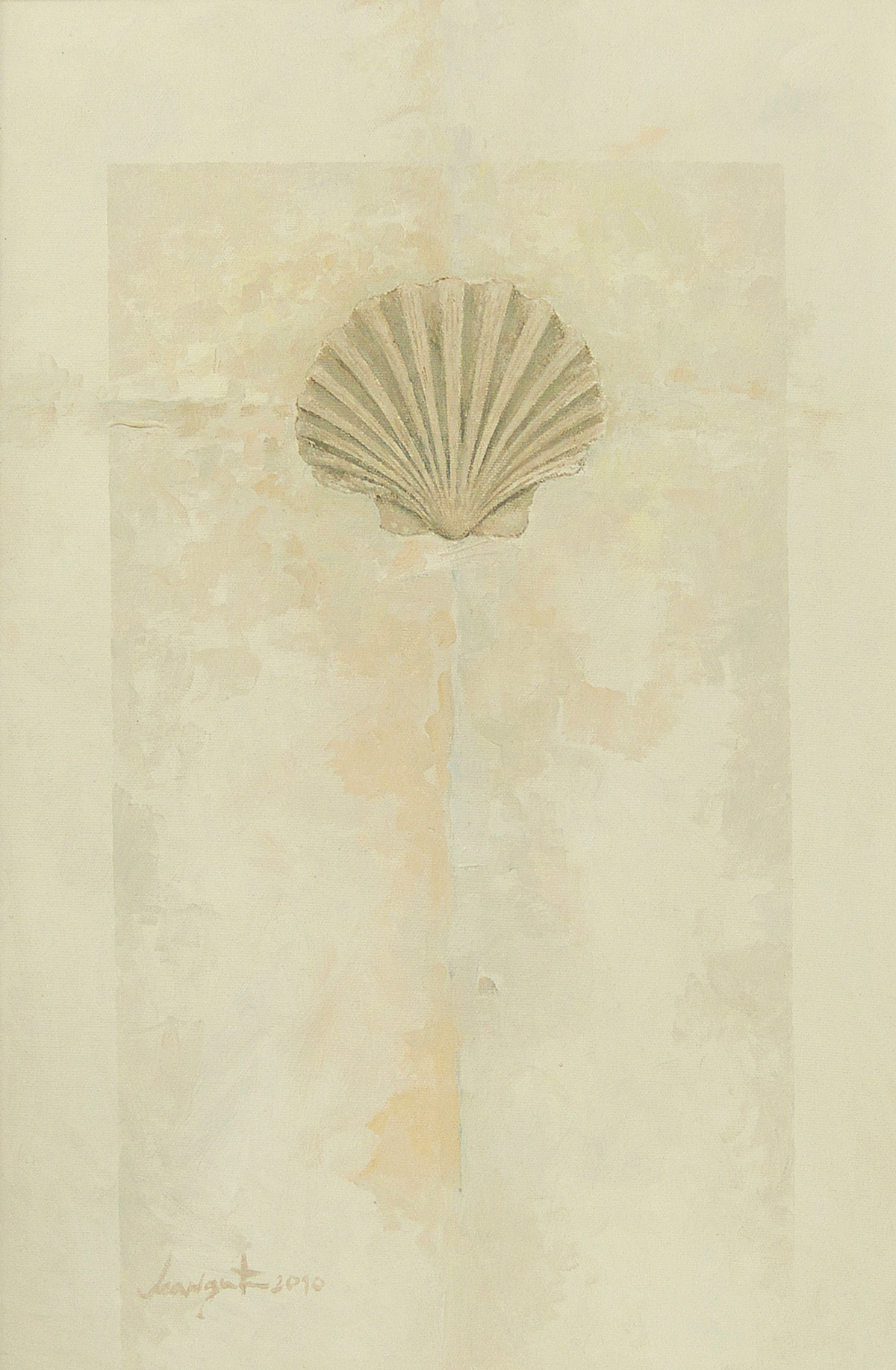 Croce, olio su tela, 60x40 cm, 2010